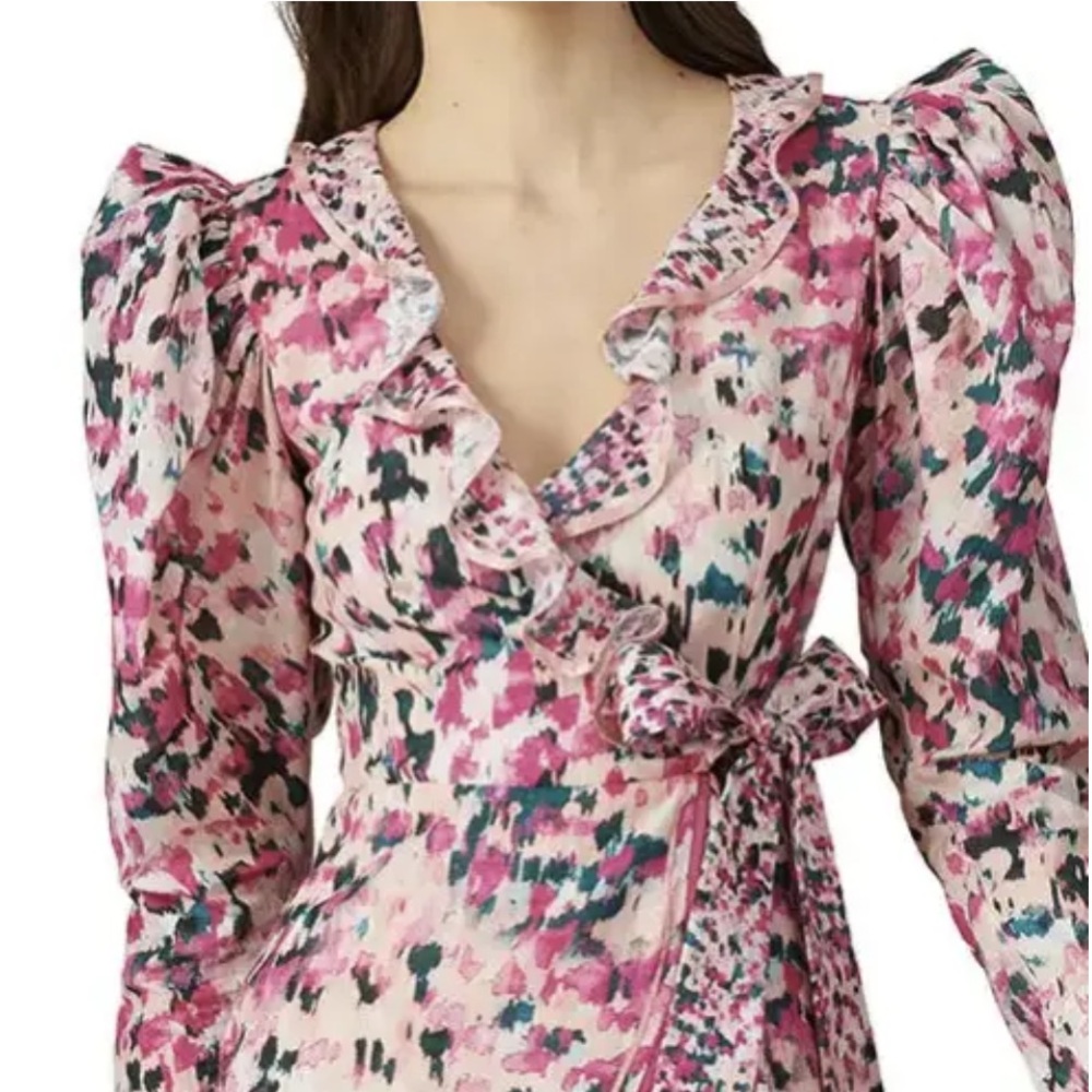 Rococo Sand Mimi Ruffle Wrap Dress - Picture 4 of 16